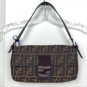 Fendi Zucca Baguette EUC